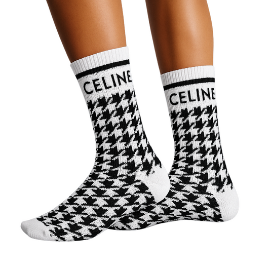 Clene 4 Pairs Set Designer Socks