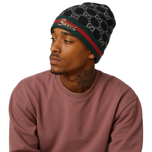 GG Stripes Design Beanies