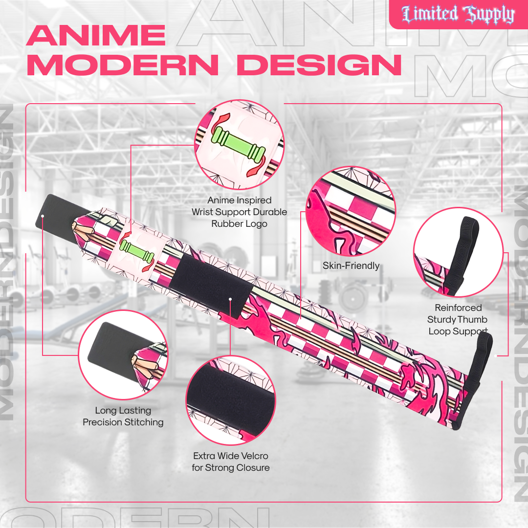 Pink Nezku Wrist Wrap Crown Limited Supply