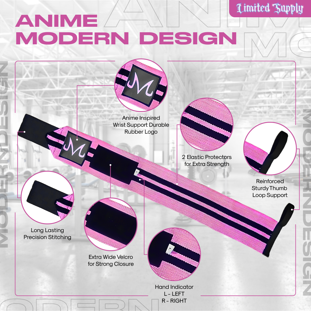 Anime Wrist Wraps Bundle - Duo Crown Limited Supply