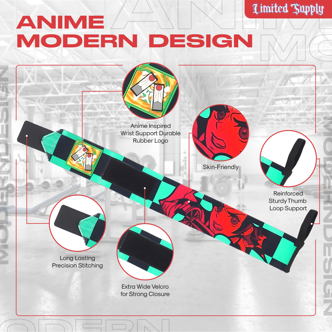 Anime Wrist Wraps Bundle - Duo Crown Limited Supply