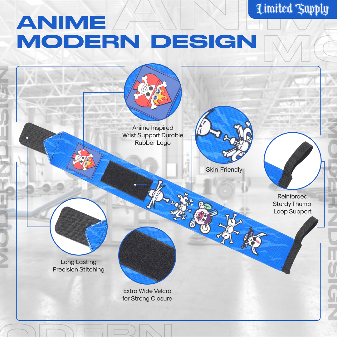 Limited Anime Wrist Wrap Bundle Set Crown Limited Supply