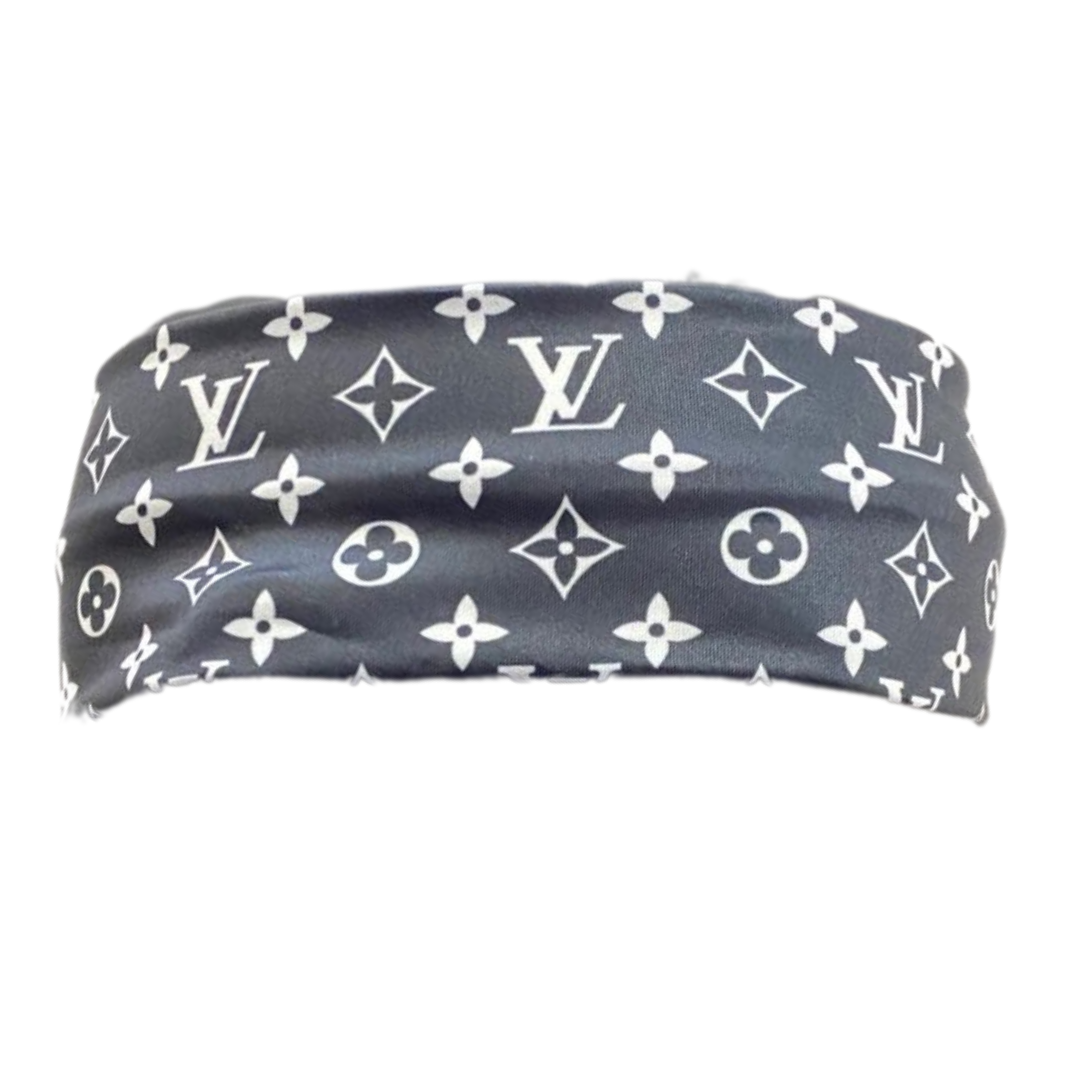 Black LLV Design Headband