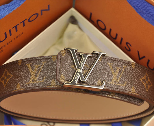Brown LLV Design Belt