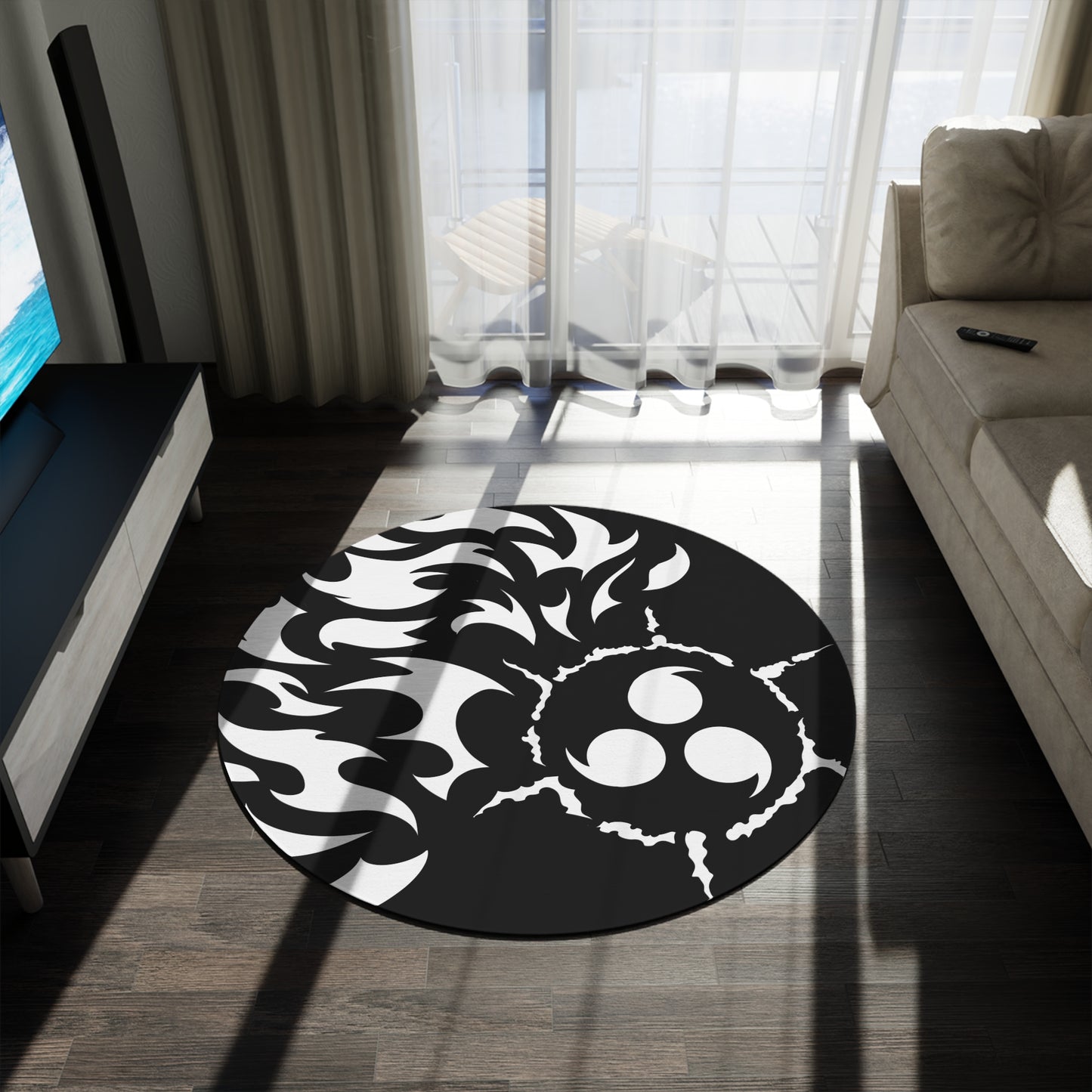 Curse Mark Round Rug