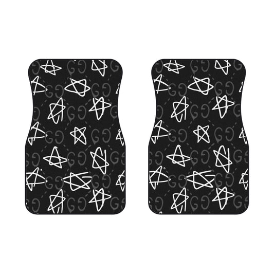 GG Black Star Car Mats (2x Front)