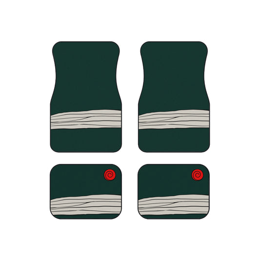 Orange Hokage Car Mats (Set of 4)