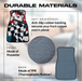 Anime Car Carpet Mat Set of 2 Front, Black Tanj Design Automotive Accessories Interior Crown Limited Supply
