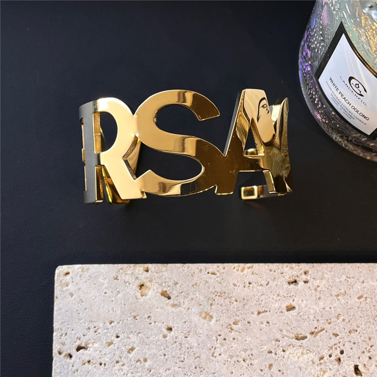 V Gold Design Bracelet