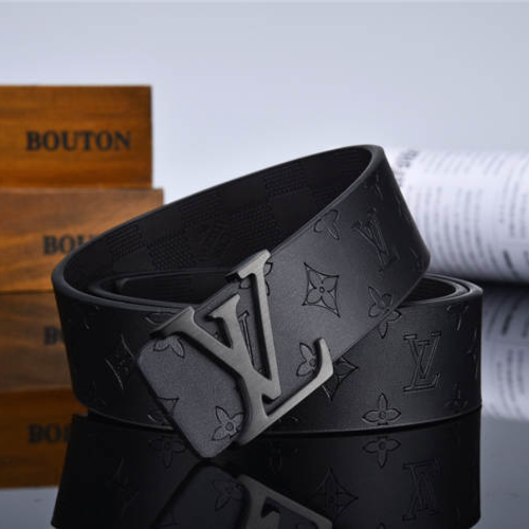 Black on Black with LLV design Belt