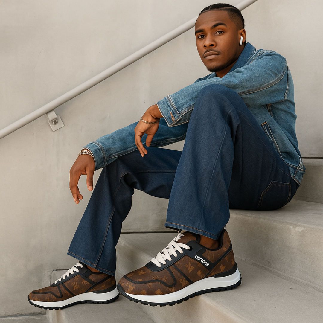 Brown LLV Design Shoes