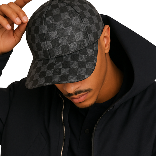LLV Checkered Design Hats