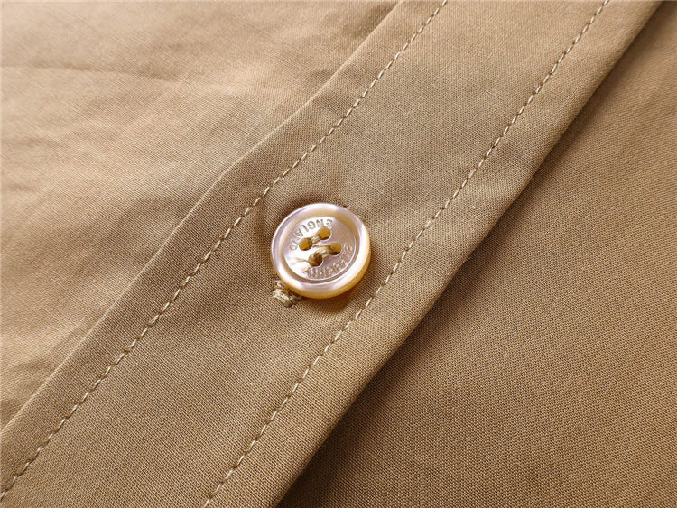 Brown Stripes Brbry Polo Shirt