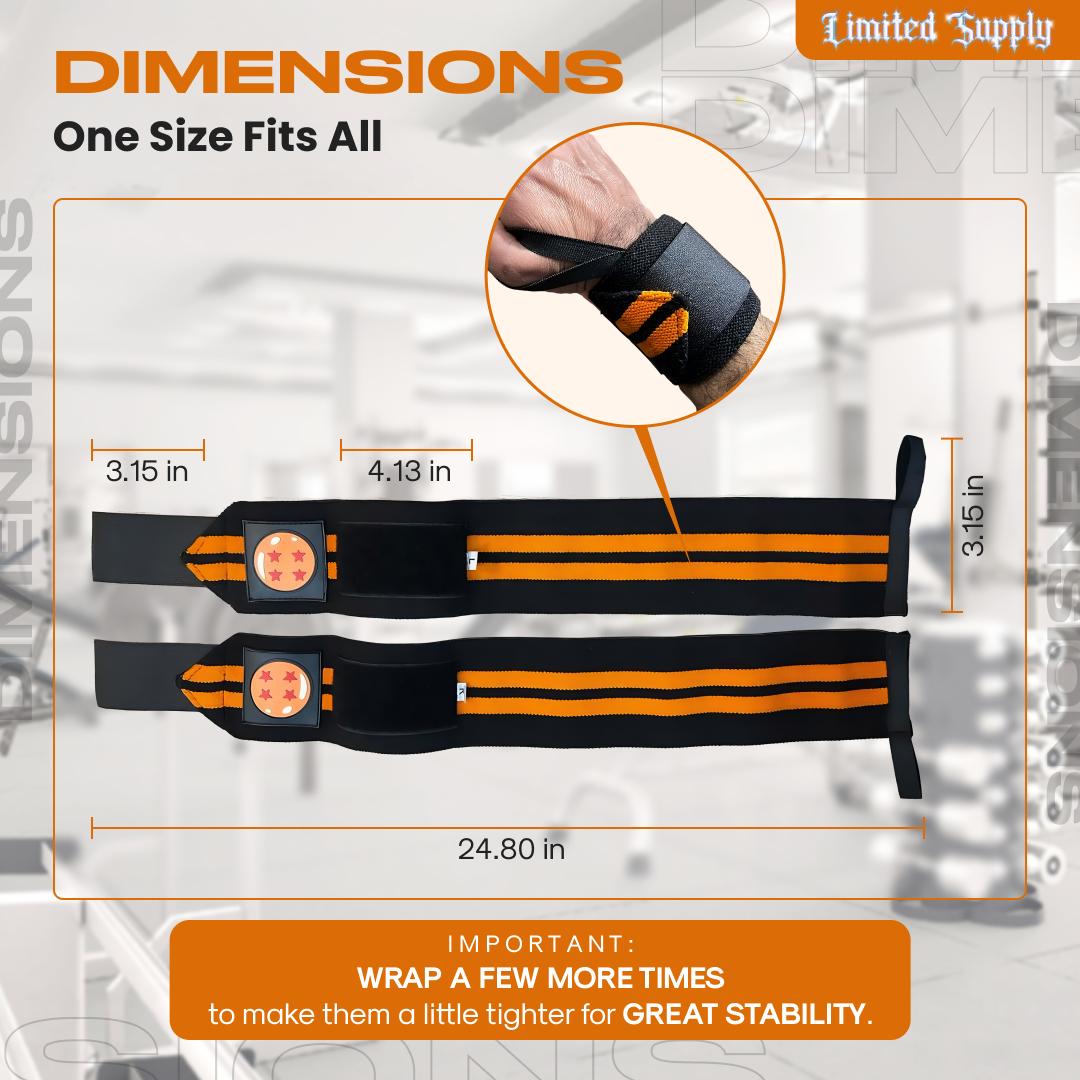 Anime Wrist Wraps Bundle - Duo Crown Limited Supply