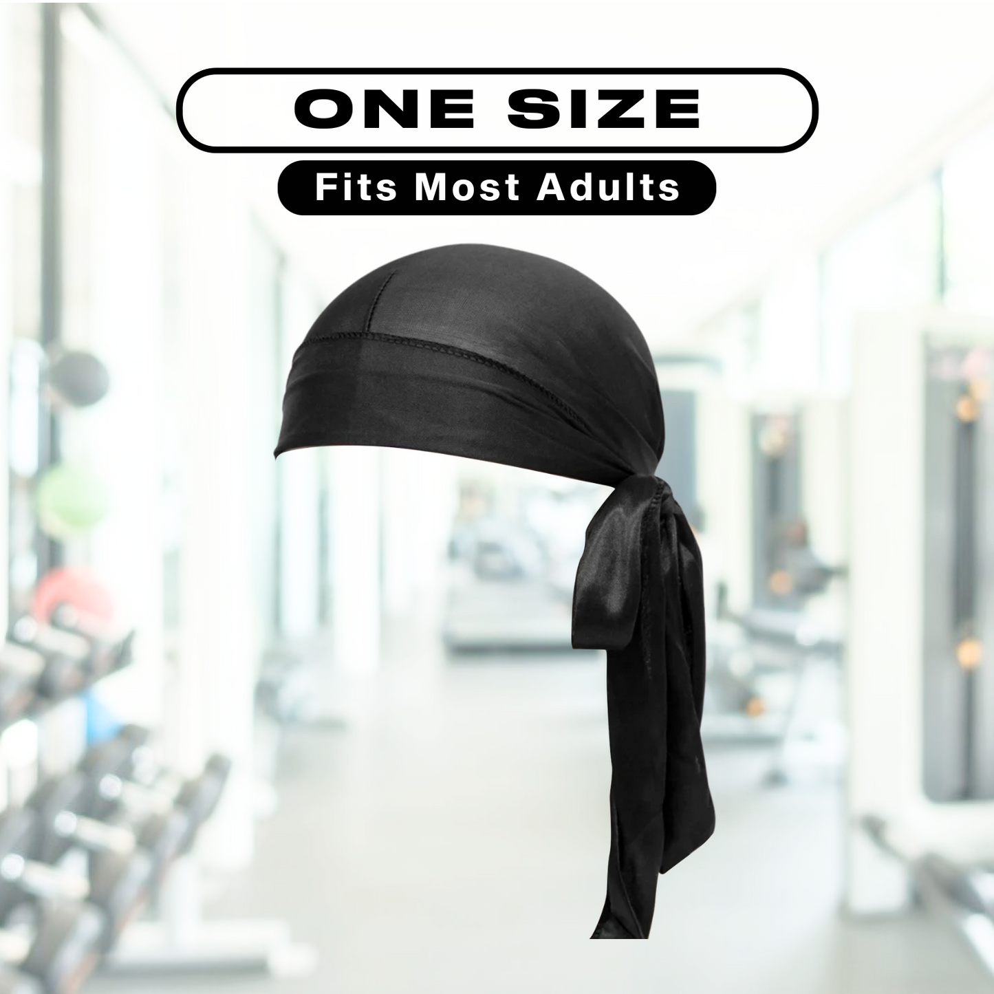 Pre Order Silky Durag with Long Tails - Color Satin