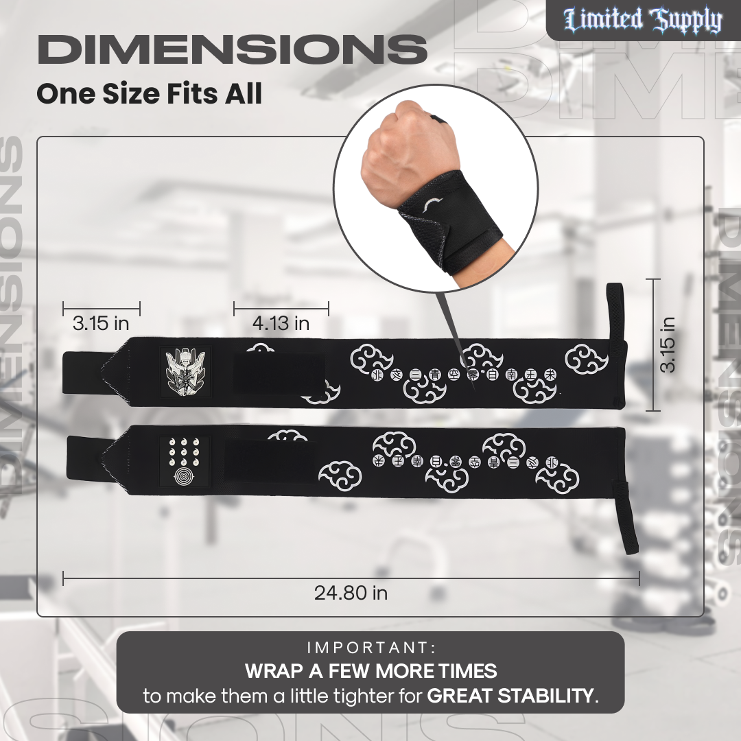 Exercise Workout Wrist Wraps Crown Limited Supply