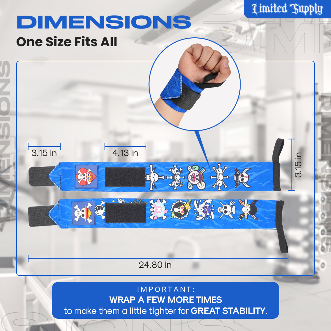 Anime Wrist Wraps Bundle - Duo Crown Limited Supply