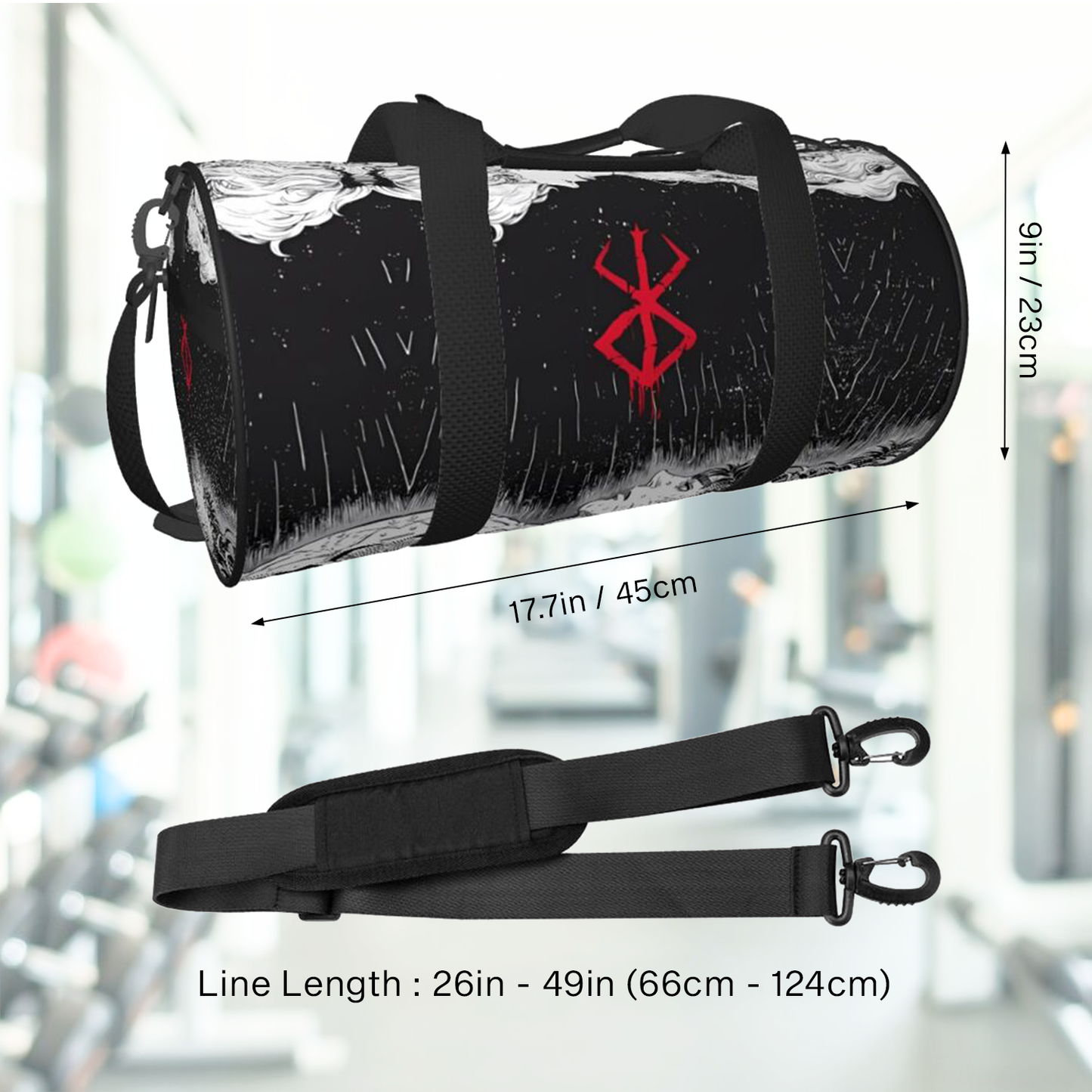 Pre Order Anime Gym Bag