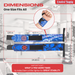 Anime Wrist Wraps 4 Pairs Bundle - 24" Lifting Straps for Men and Women - Gym Accessories Support Weightlifting, Powerlifting, Strength Training, and Improve Workout (Set A) Crown Limited Supply