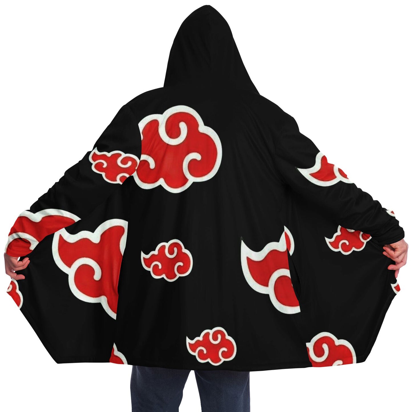 Red Akat Blanket Cloak