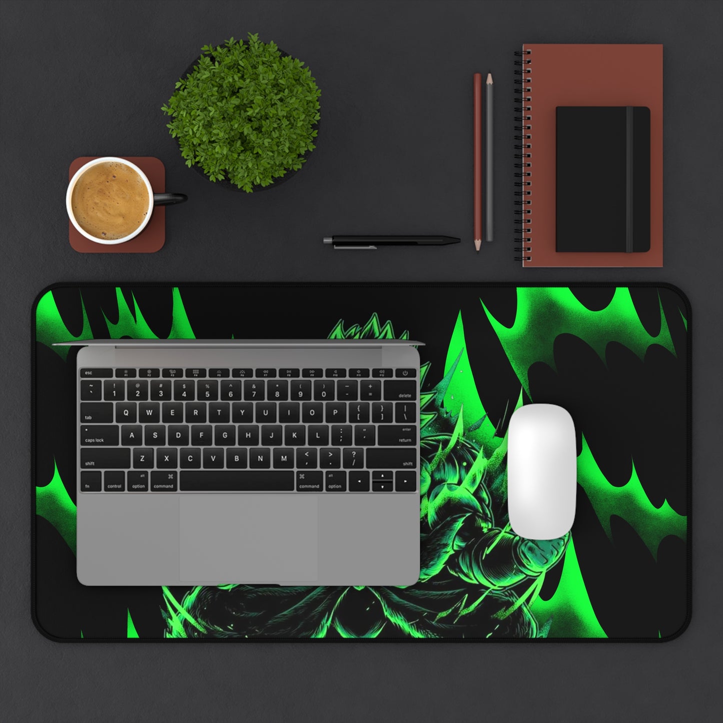 Green DBZ Desk Mat