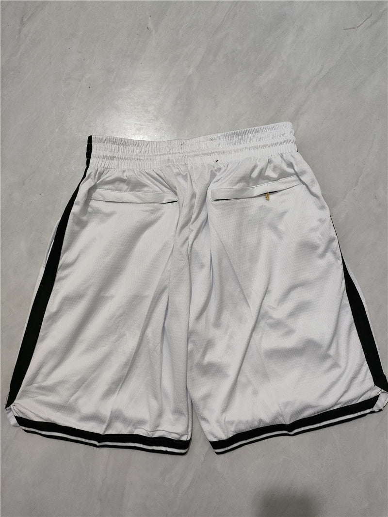 White Brooklyn Sport Shorts