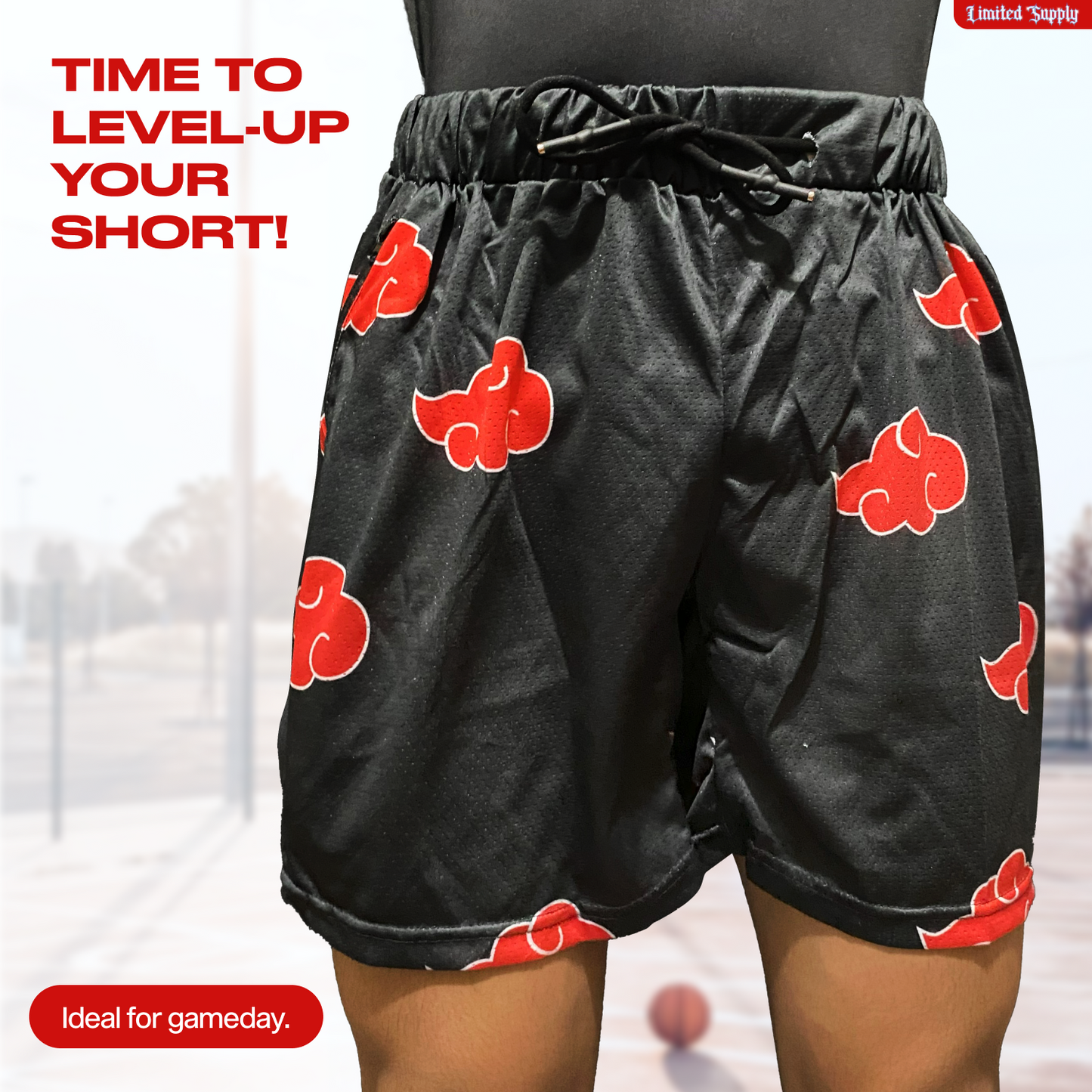 Anime Mesh Shorts C1