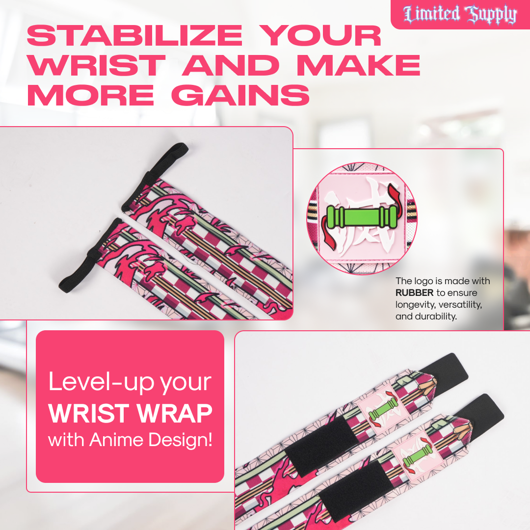 Pink Nezku Wrist Wrap Crown Limited Supply