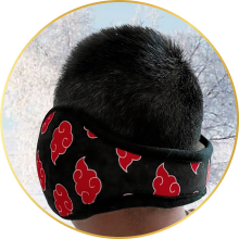 Anime Ear Muffs for Women Men Kids - Foldable Sleeping Ear Covers Head Protectors Crown Limited Supply