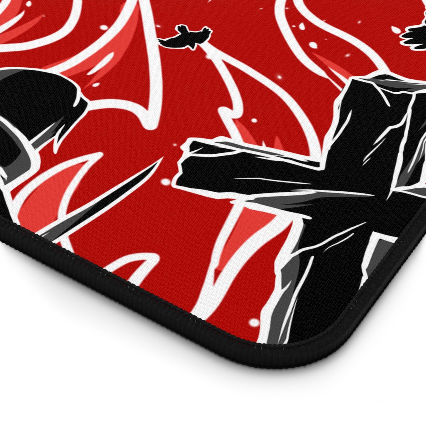 Red Akat Desk Mat