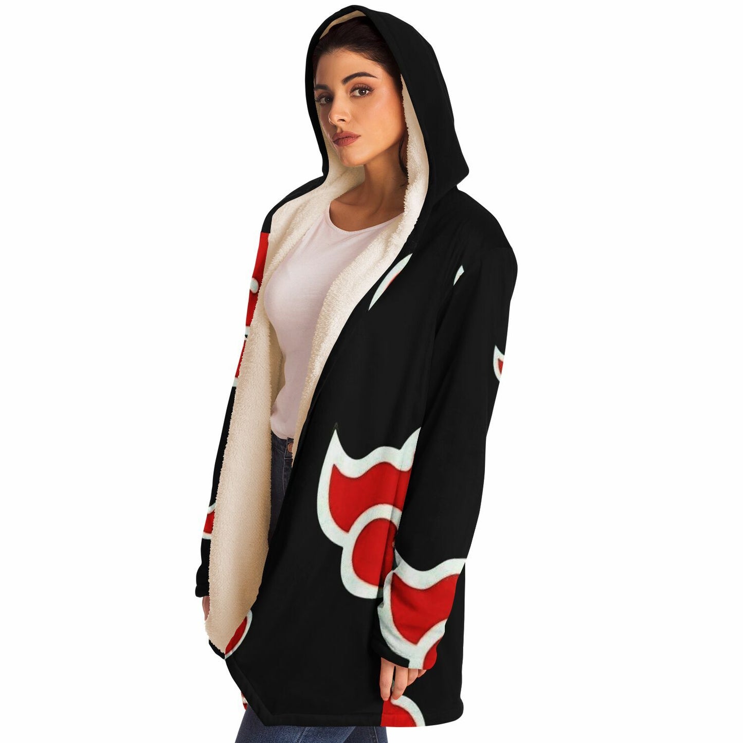 Red Akat Blanket Cloak