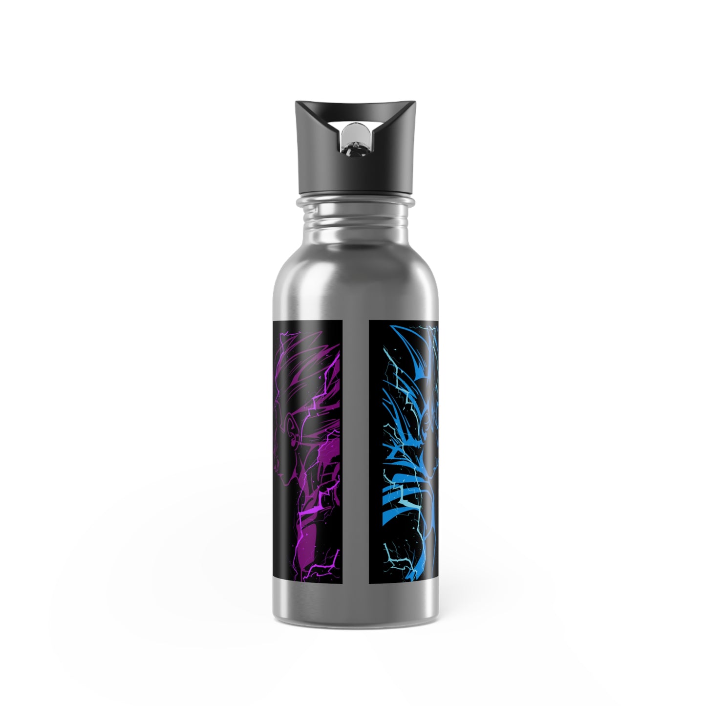 DBZ Stainless Steel Water Bottle With Straw, 20oz
