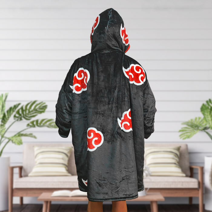 Anime Blanket Hoodie Wearable for Men and Women with Pocket - Akat Crown Limited Supply
