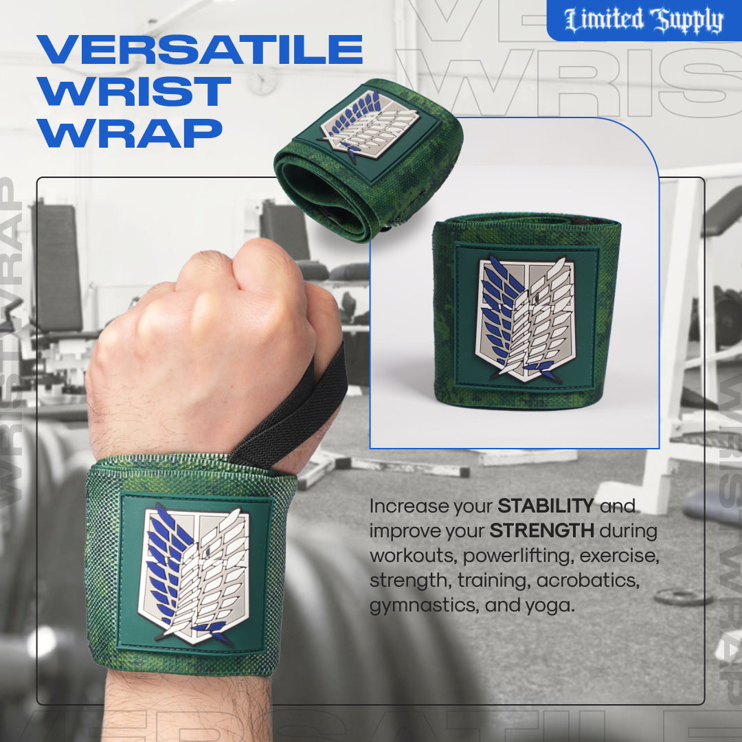 Limited Anime Wrist Wrap Bundle Set Crown Limited Supply