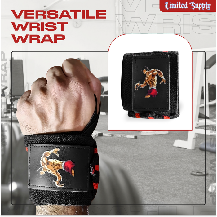 Red Baki Wrist Wrap