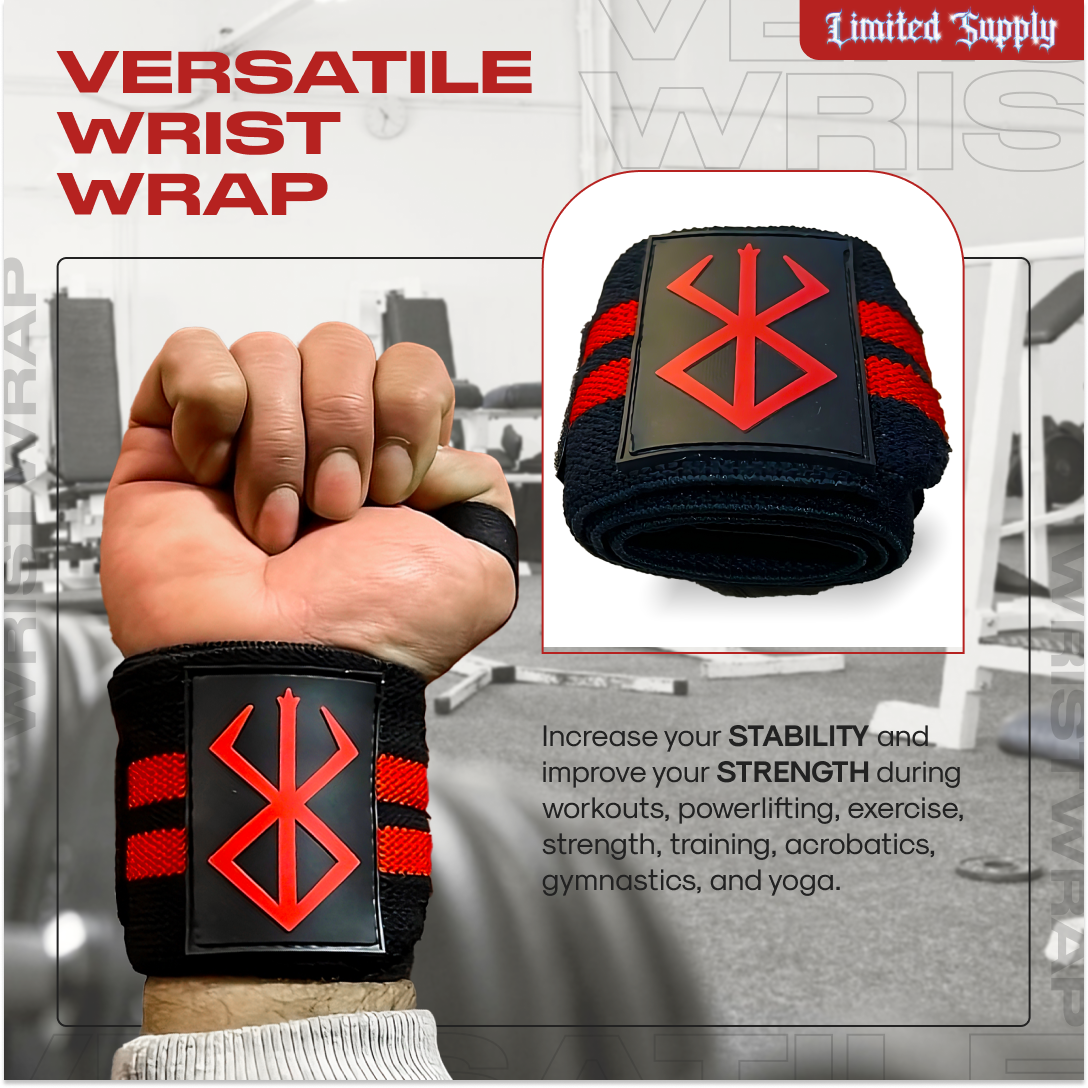 Anime Wrist Wraps Bundle - Trio Crown Limited Supply