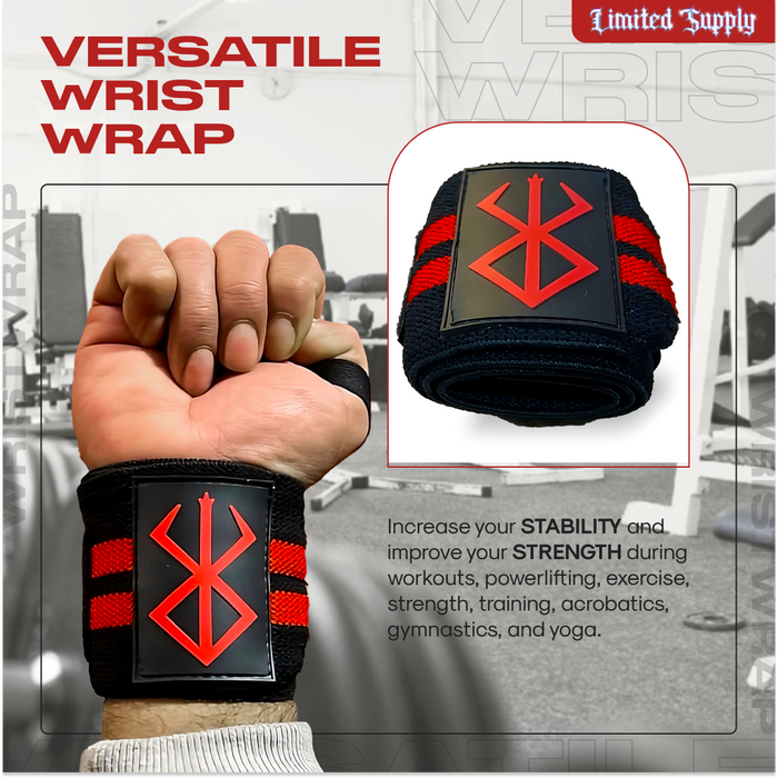 Anime Wrist Wraps Bundle - Trio Crown Limited Supply