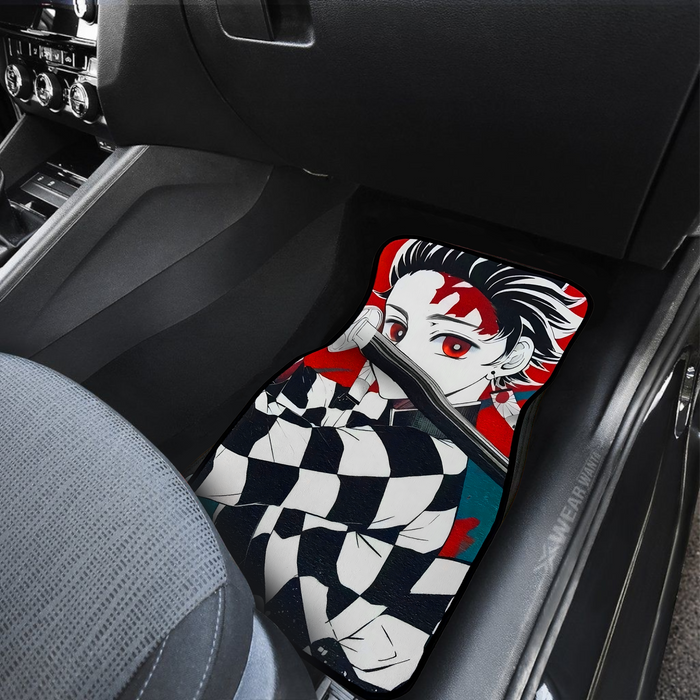 Duo Designs Anime Car Carpet Mat 2pcs Set C2