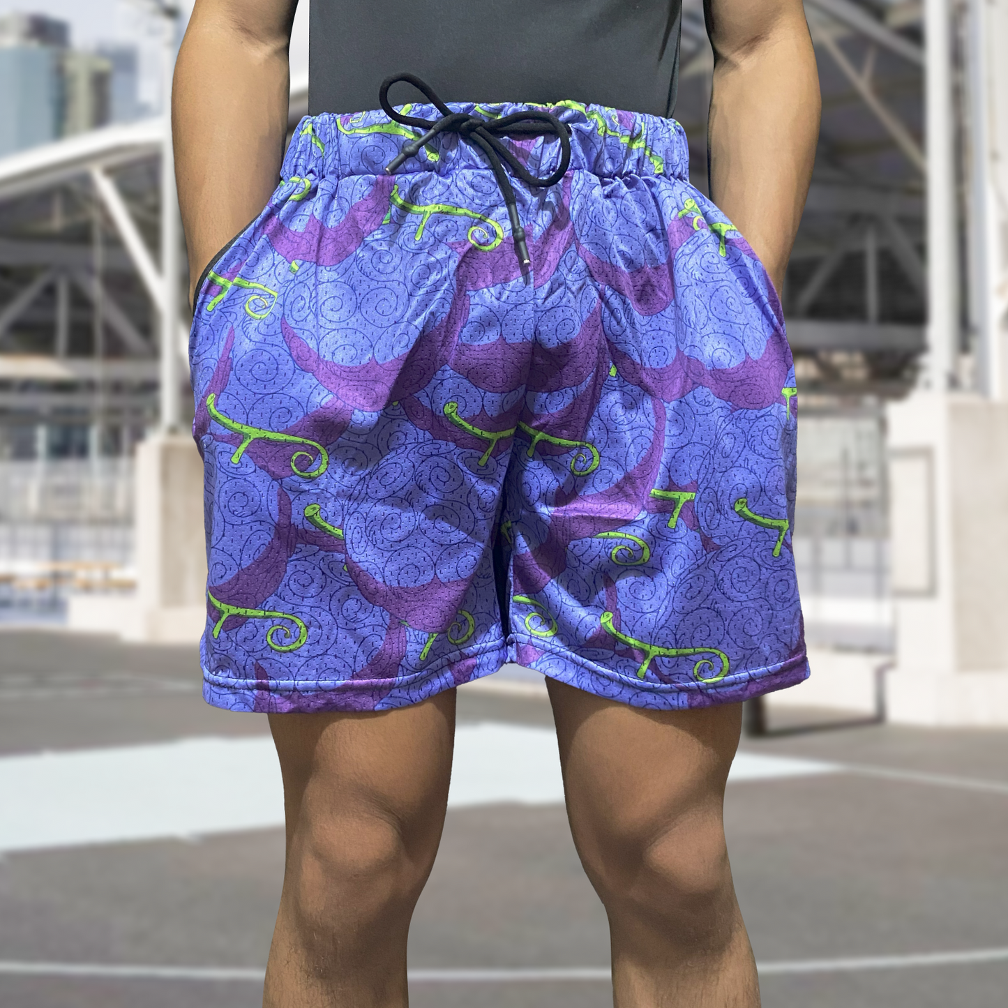 Anime Mesh Shorts C1