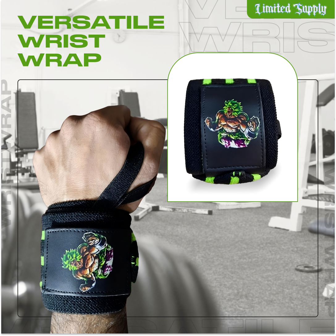 Green DZB Saiyan Wrist Wrap