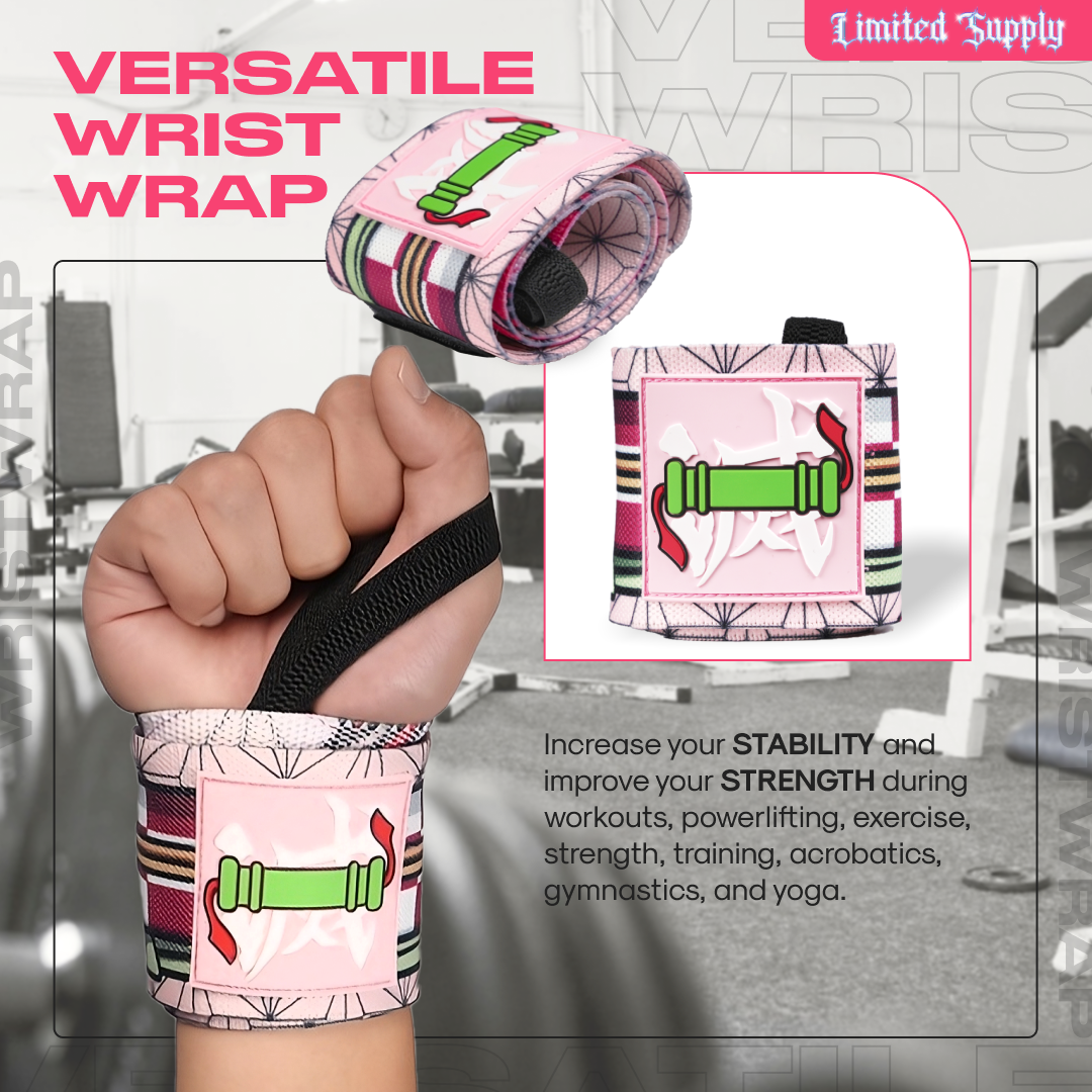 Pink Nezku Wrist Wrap Crown Limited Supply