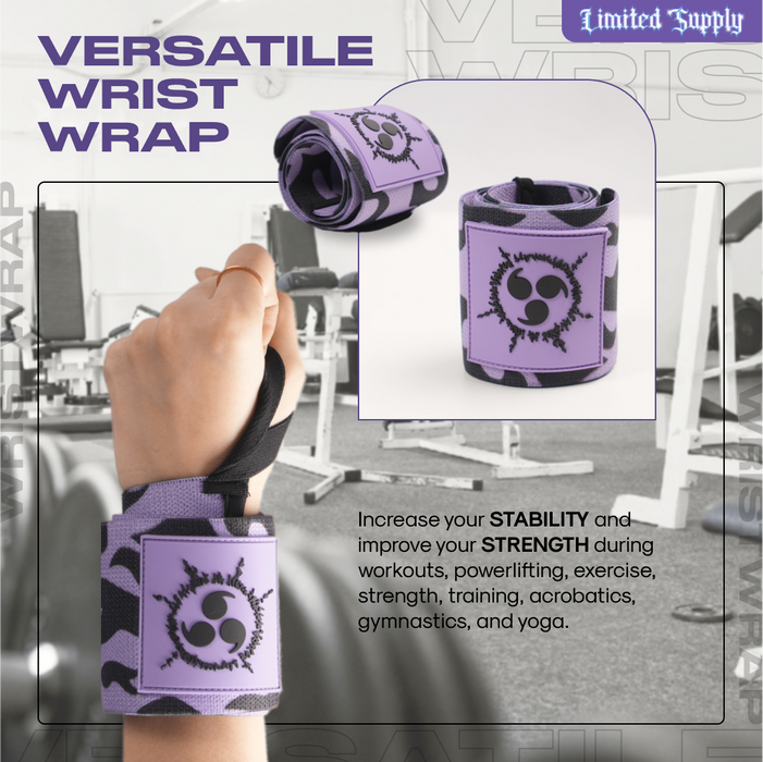 Purple Cursed Wrist Wrap Crown Limited Supply