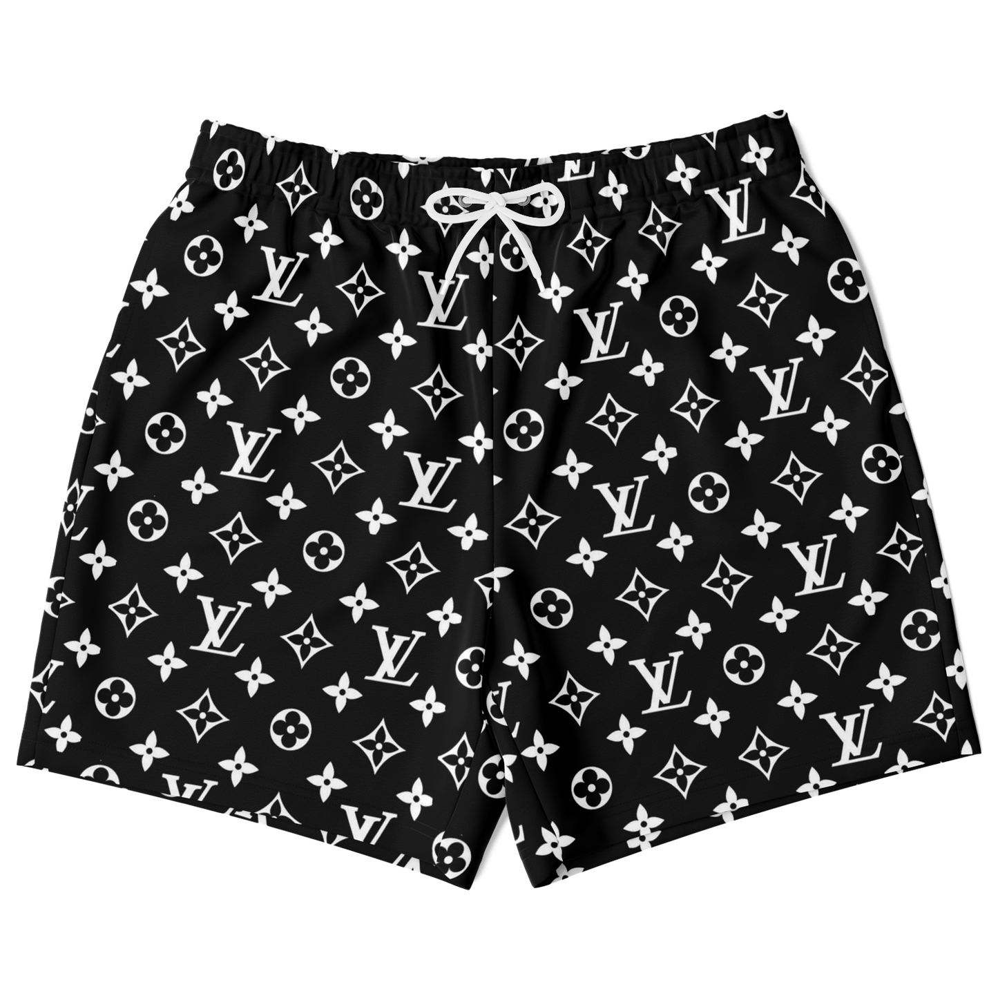 Black LLV Design Shorts 1