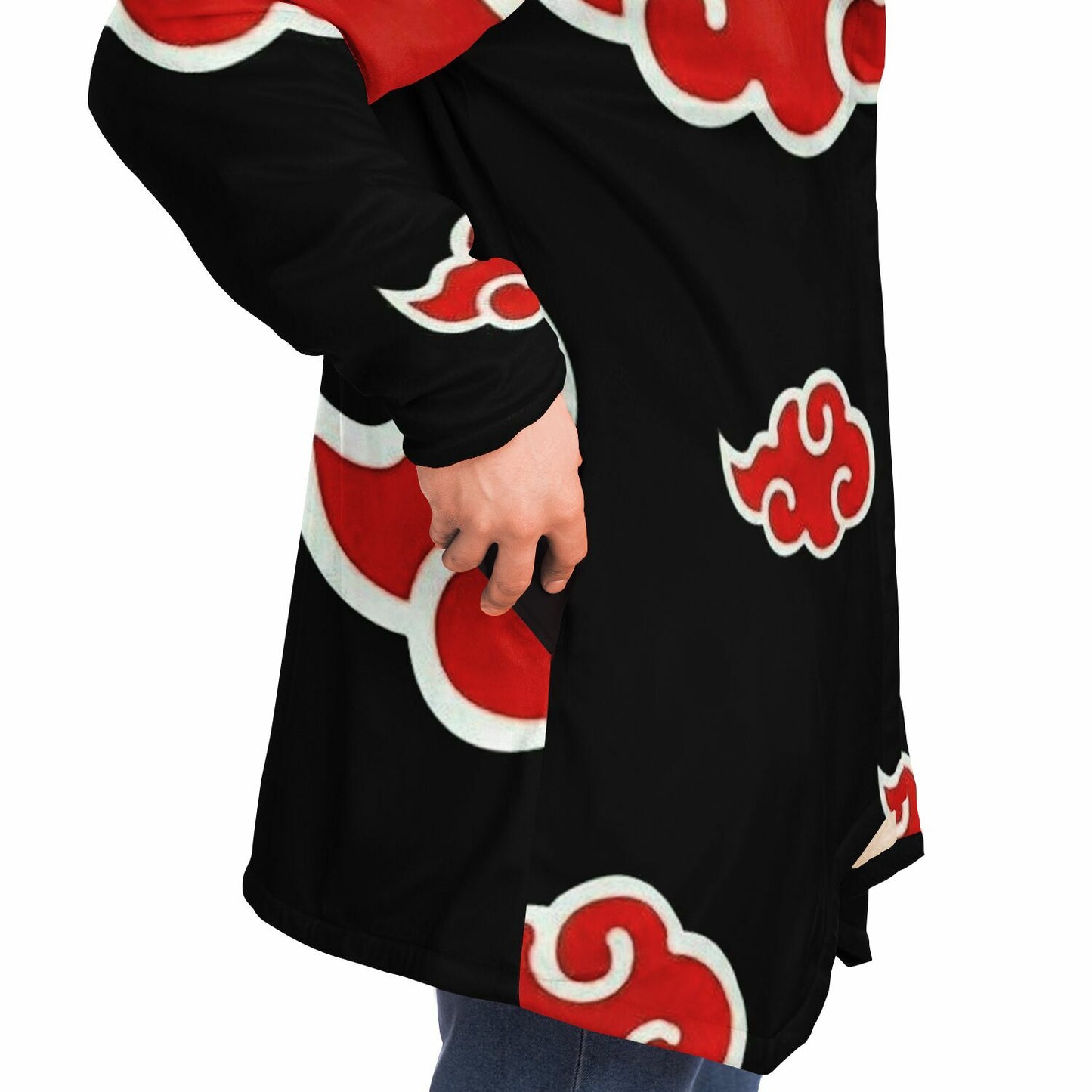 Red Akat Blanket Cloak