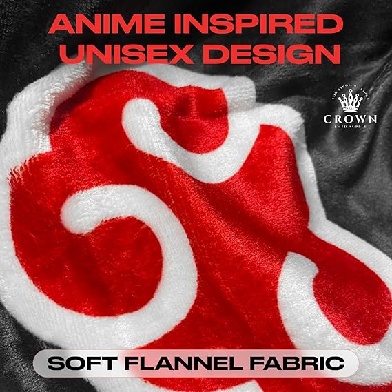 Anime Blanket Hoodie Multiple Designs C1