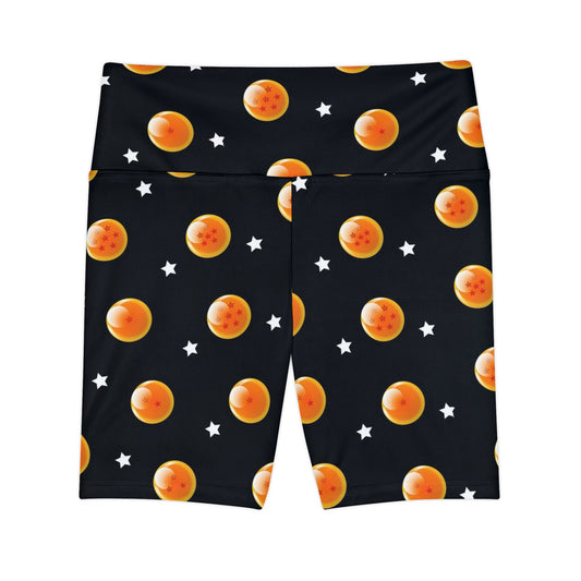 Orange Gok Women's Workout Shorts