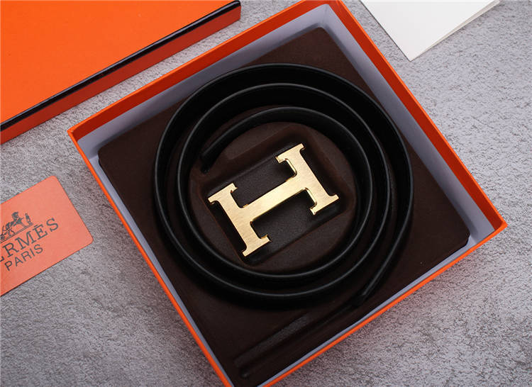 H Buckle Design Belts