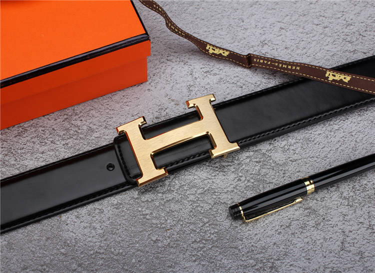 H Buckle Design Belts