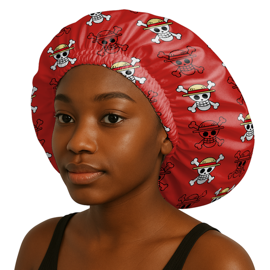 Red Skull - Silky Crown Bonnet