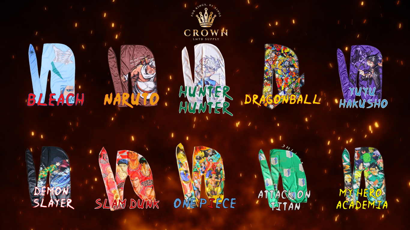 Crown Design Durags — Crown Limited Supply
